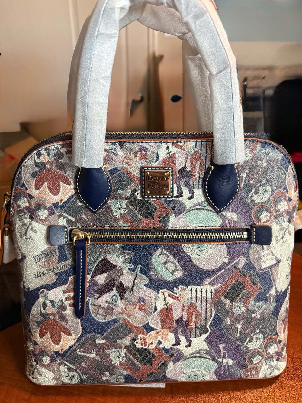 Disney parks 2022 The Haunted Mansion Dooney & Bourke Satchel Bag new w/tags